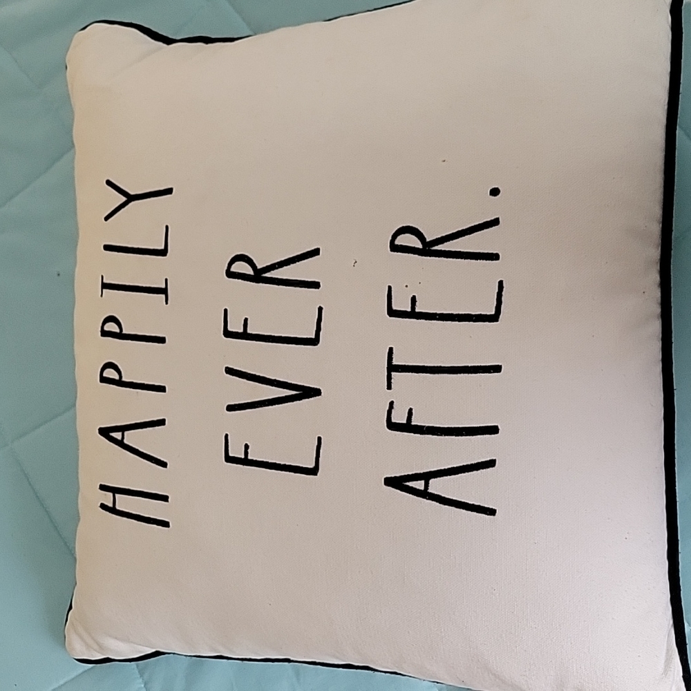 Rae Dunn pillows Gently used - Picture 5 of 8